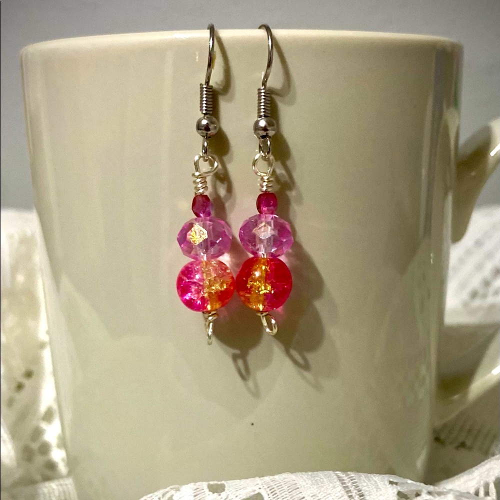 Unique handmade earrings.